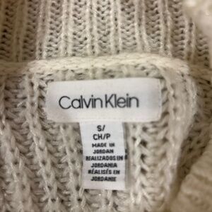 Off White High Neck Sweater